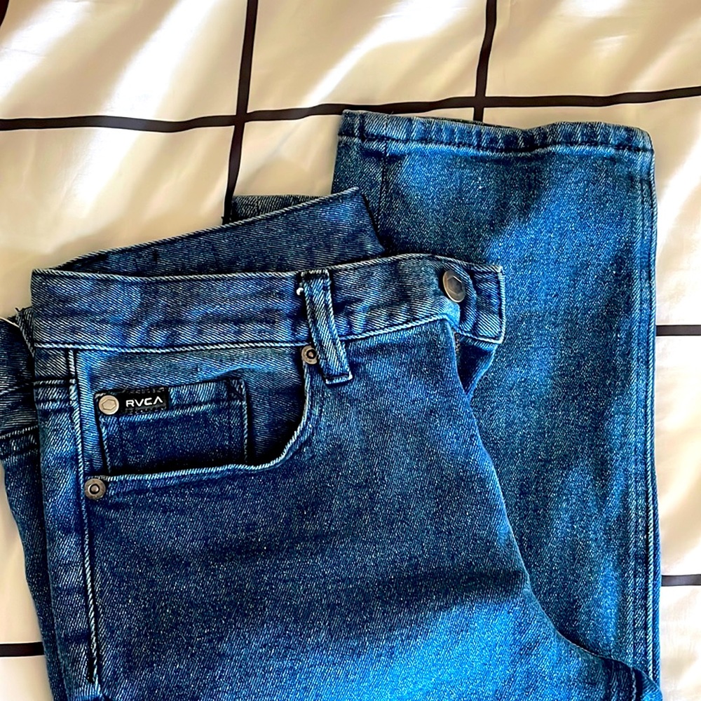 RVCA jeans, size 29 BOYS, ‘daggers’ fit
